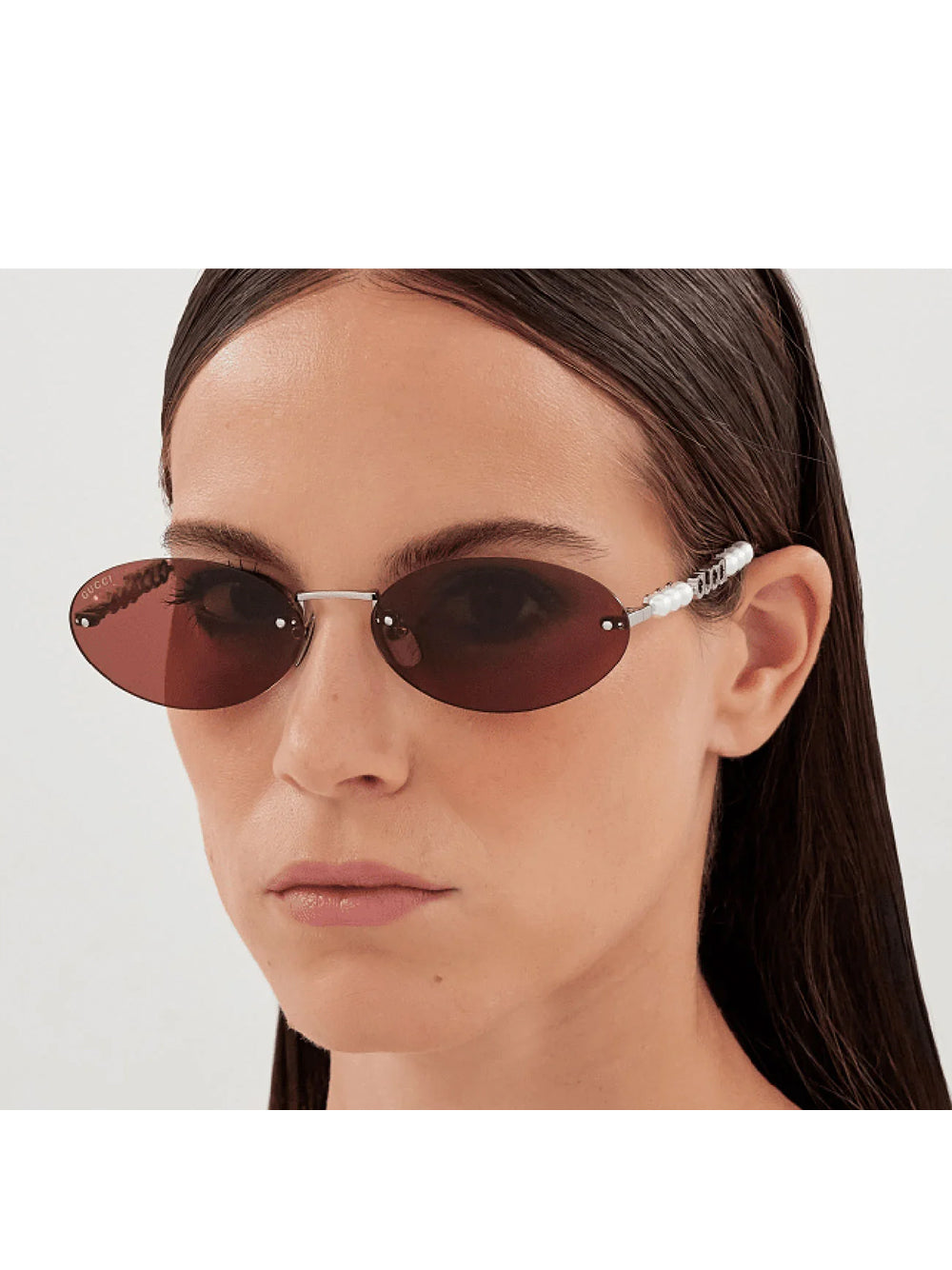 GUCCI-GG1922S-GG1922S.002 002 BROWN/SILVER