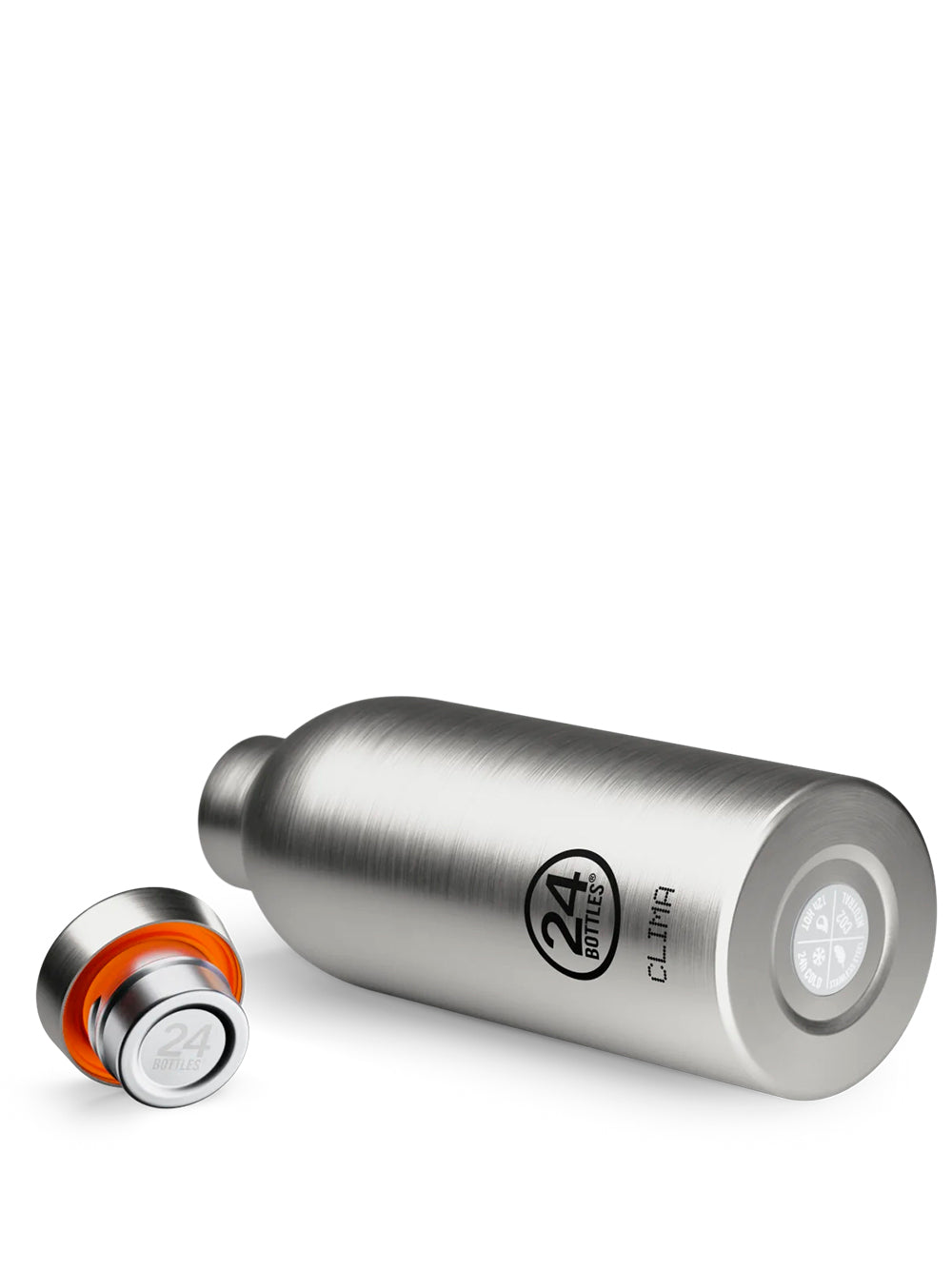 24BOTTLES-CLIMA BOTTLE 050-000050 BRUSHED STEEL
