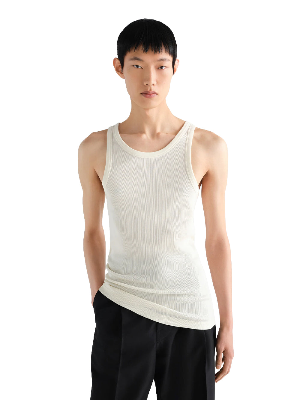 RIBBED TANK TOP