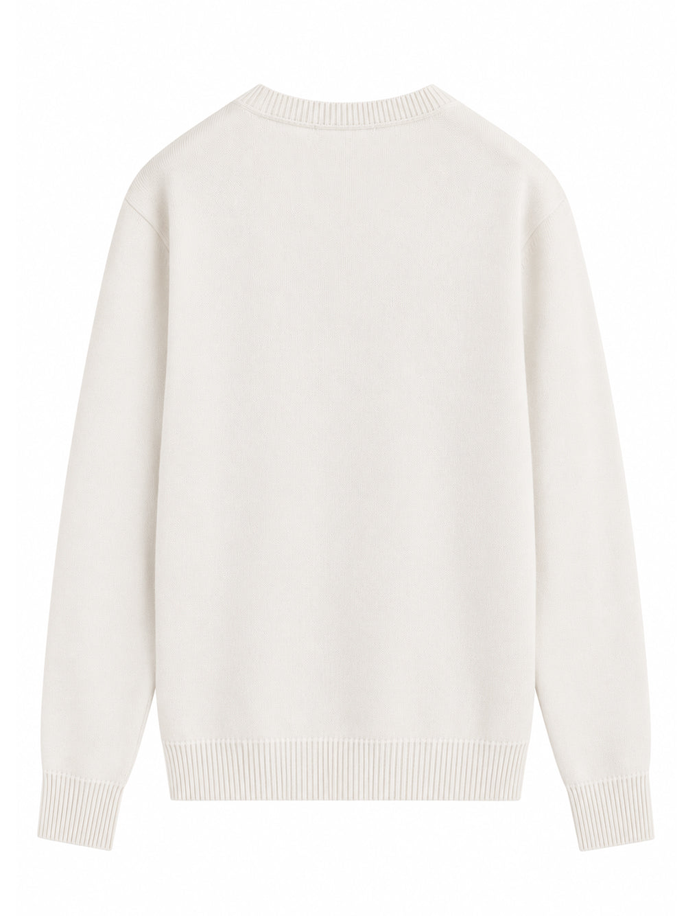 V NECK PULLOVER 100% WS CLASSIC DIAMOND