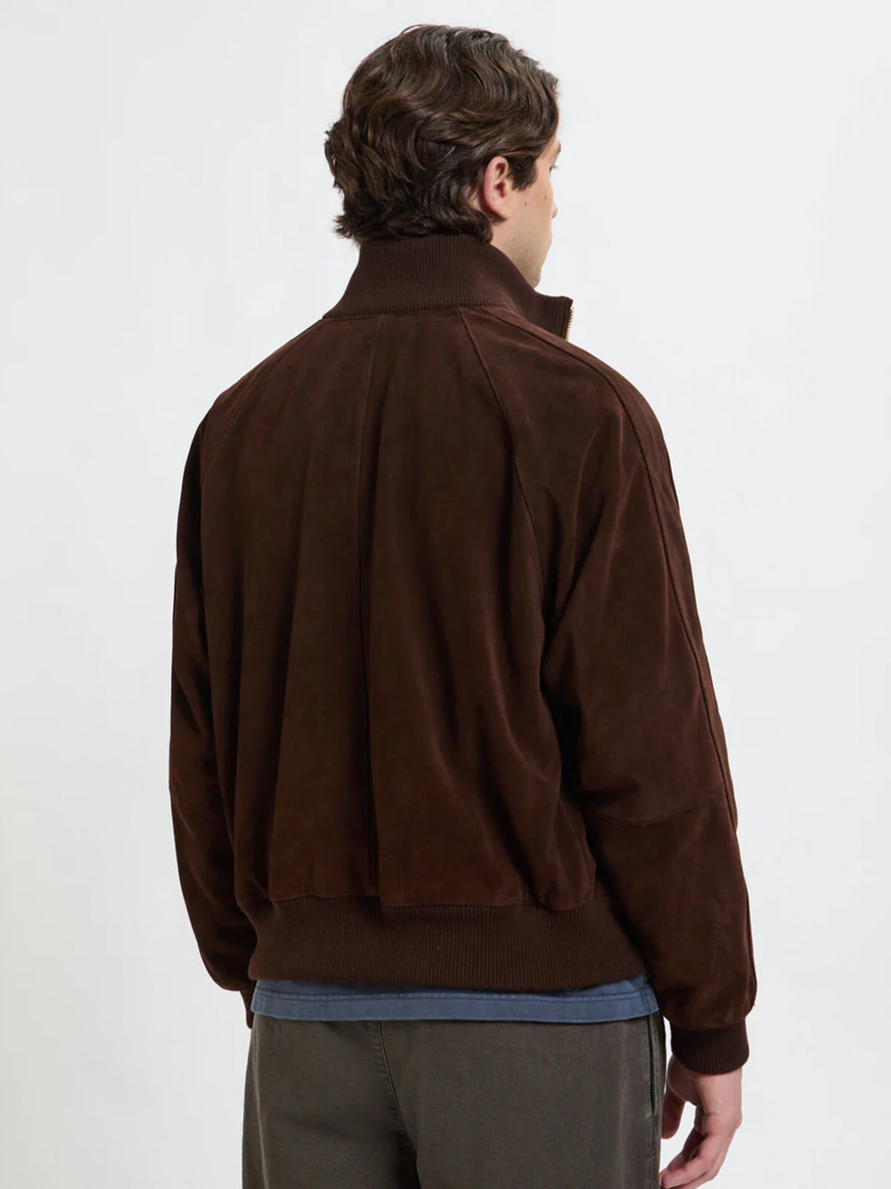 RUGGED SUEDE TRACK JACKET