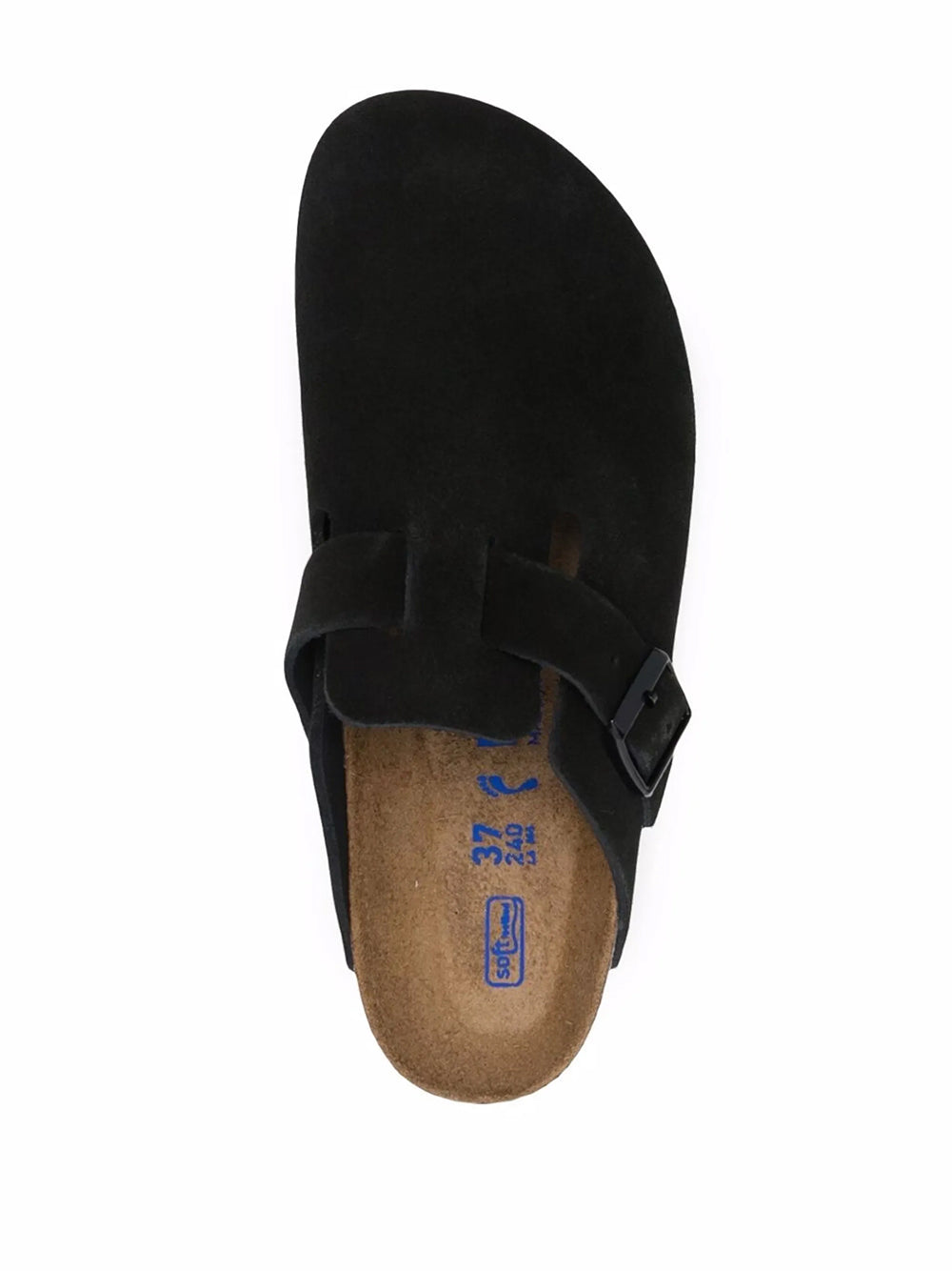 BIRKENSTOCK-BOSTON SFB SUEDE-660473 BLACK