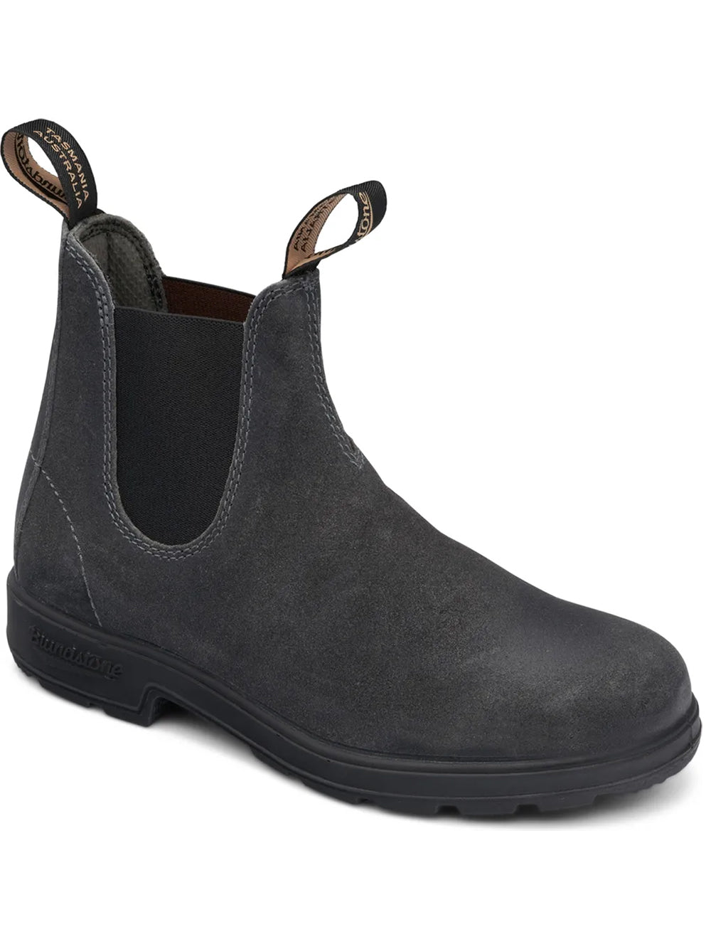 BLUNDSTONE-ELASTIC SIDED SUEDE BOOT-1910 1910 STEEL GREY
