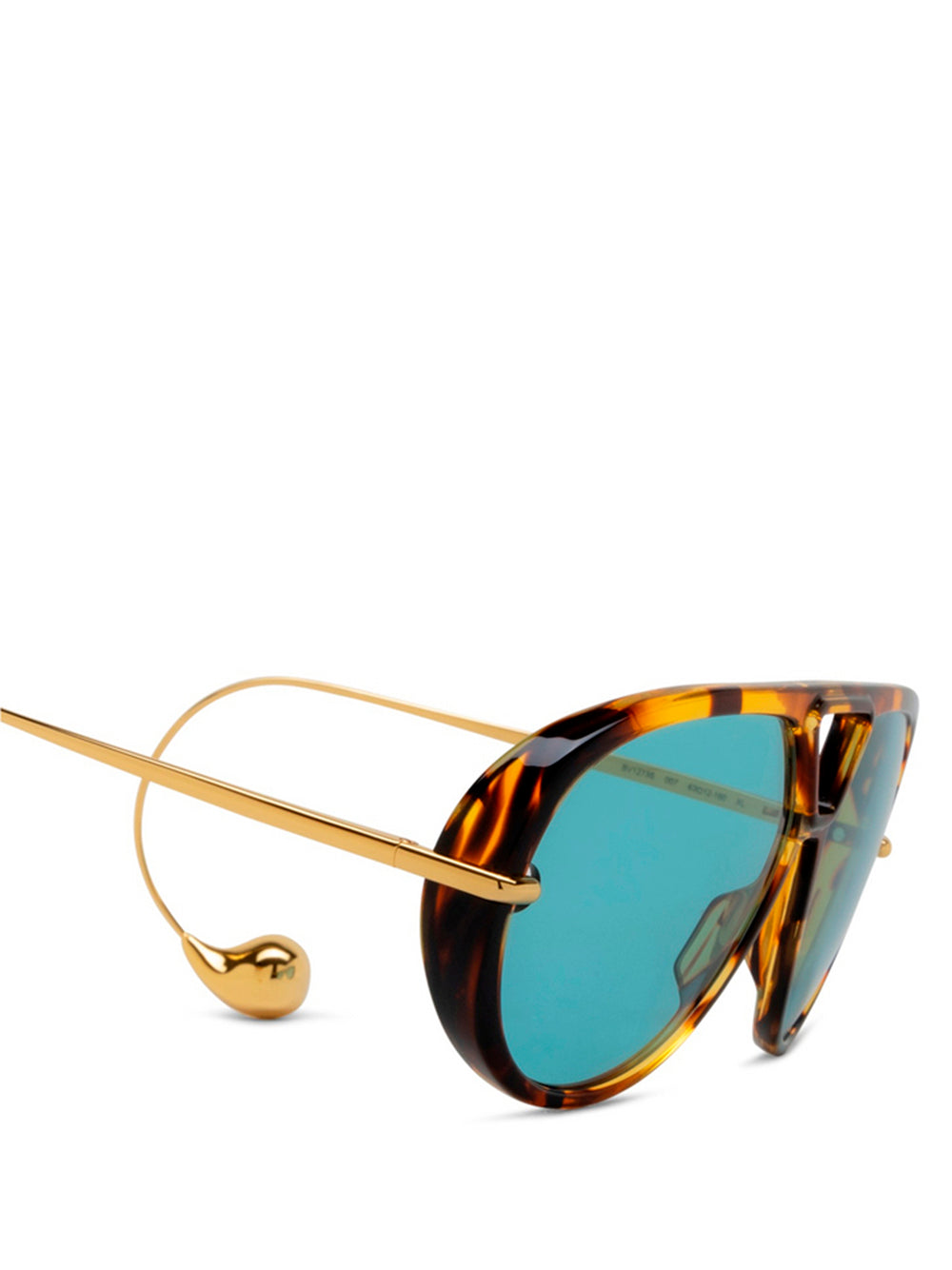 BOTTEGA VENETA-BV1273S-BV1273S.007 007 GOLD/HAVANA