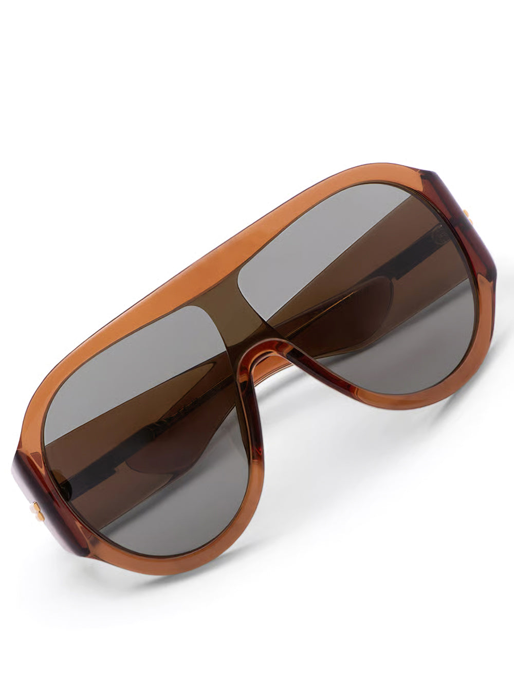 BOTTEGA VENETA-BV1345S-BV1345S.005 005 BROWN/GREY