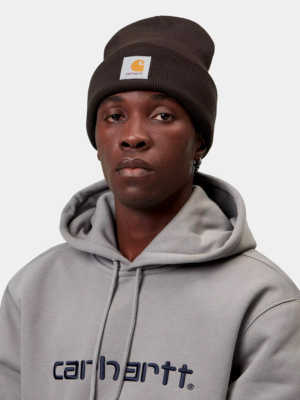 CARHARTT WIP-ACRYLIC WATCH HAT-I020222 47XX TOBACCO