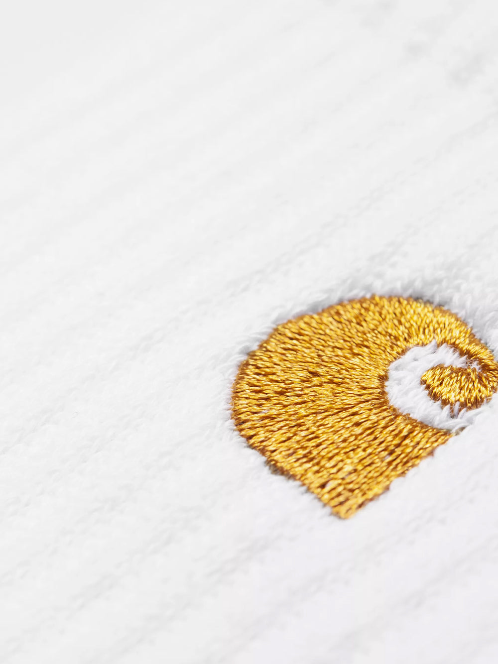 CARHARTT WIP-CHASE SOCKS-I036747 00RXX WHITE/GOLD