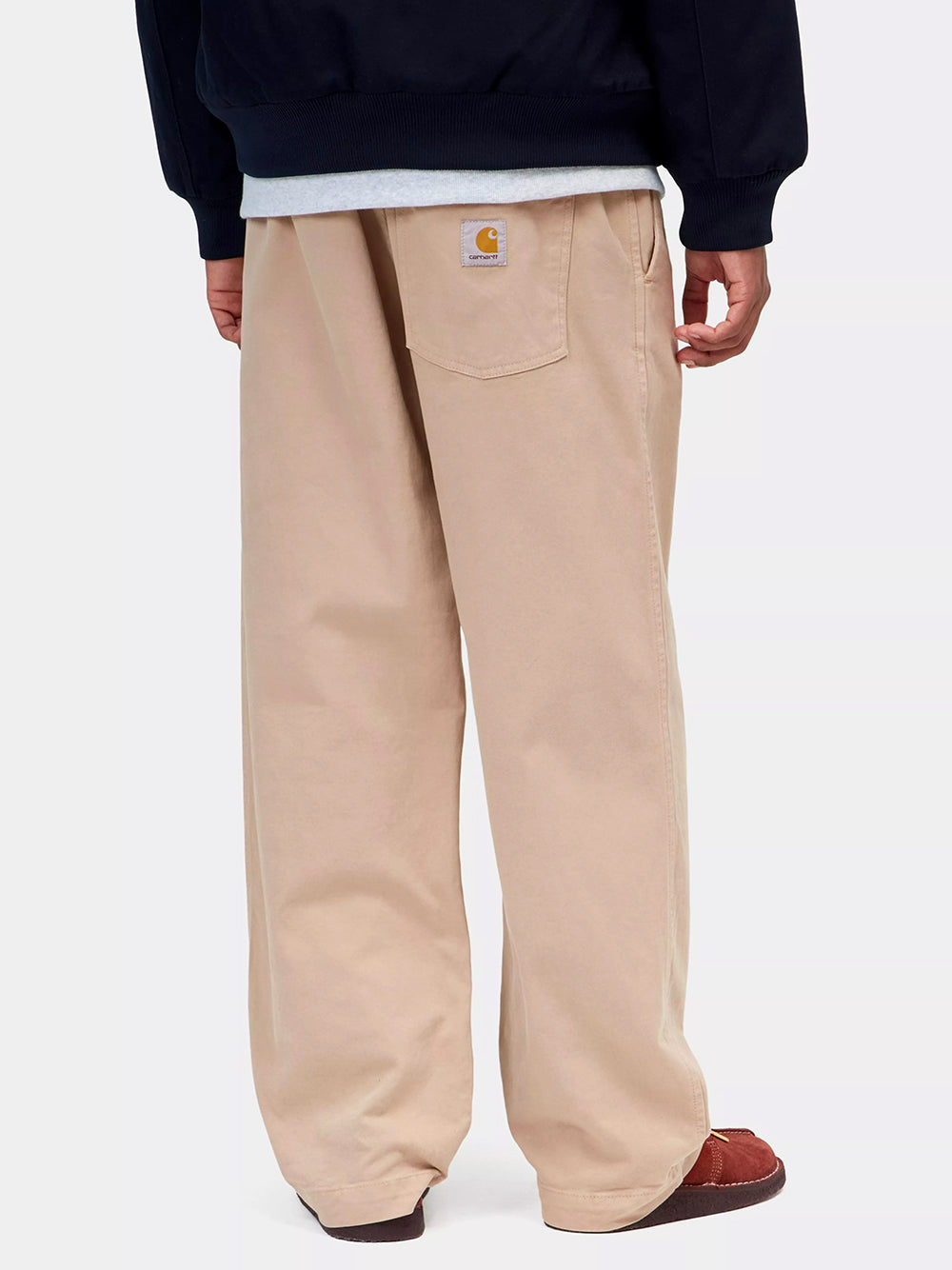 CARHARTT WIP-FLOYDE PANT-I033585 G1GD WALL/GARMENT DYED
