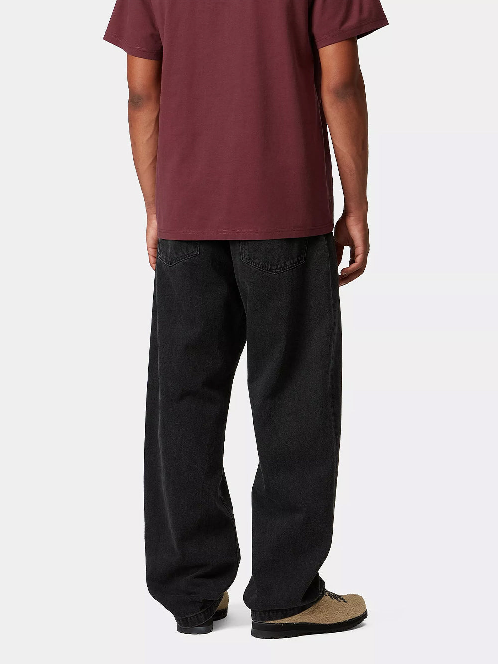 CARHARTT WIP-LANDON PANT-I030468 8906 BLACK/STONE WASHED