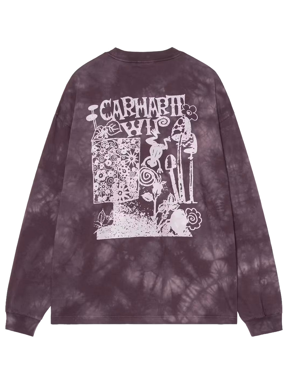 CARHARTT WIP-L/S RADIATE T-SHIRT-I036251 3Q9XX YOSEMITE/COZY PURPLE
