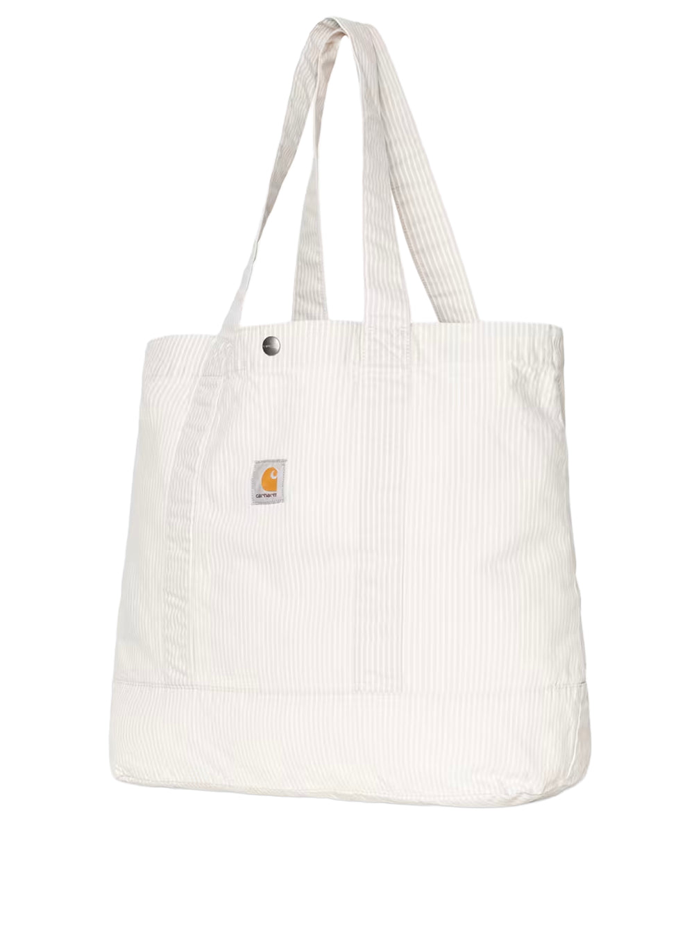 CARHARTT WIP-MERCER TOTE BAG-I036510 3OK35 MERCER STRIPE GRAPHITE/WAX BLEACHED