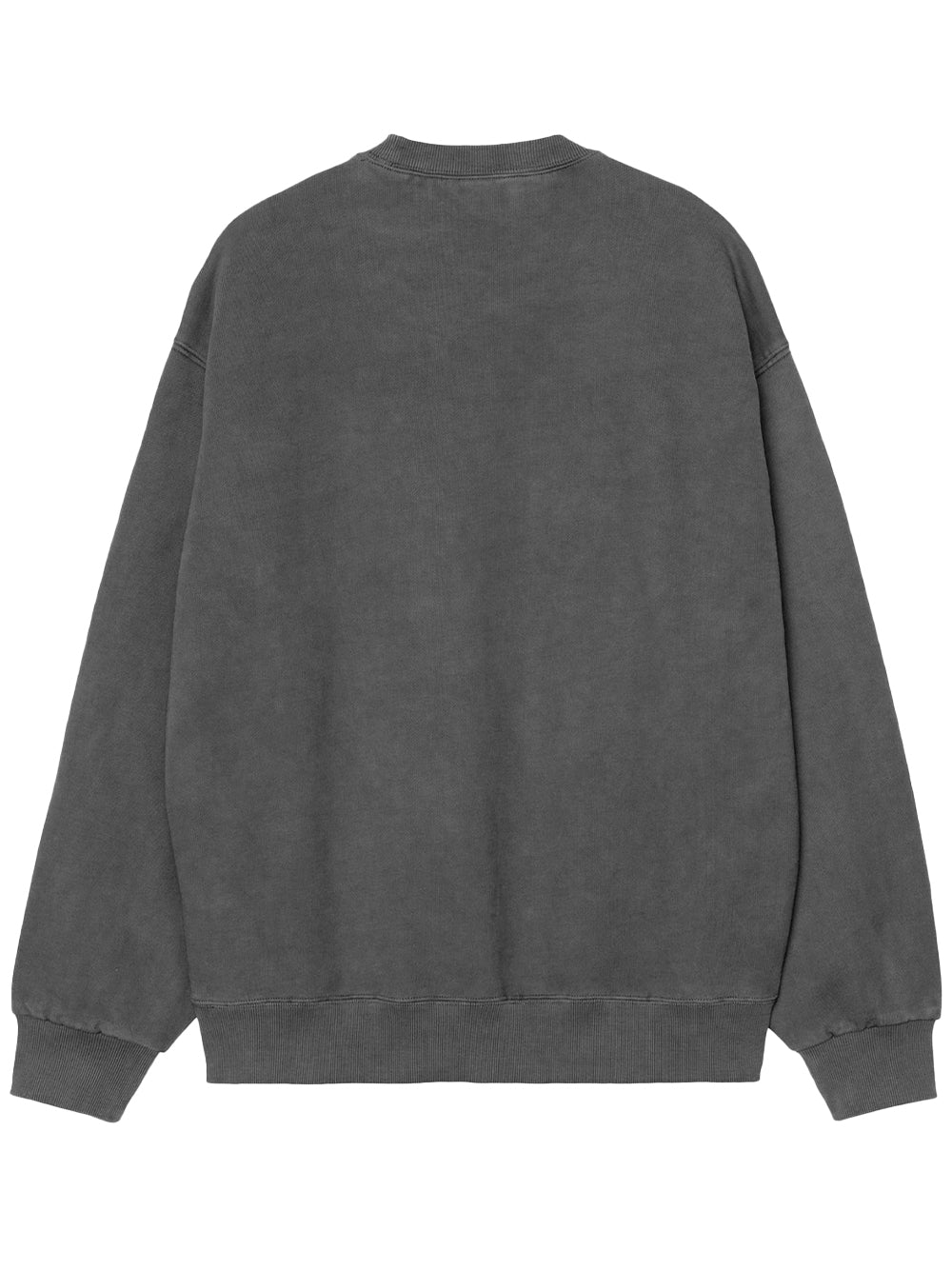 CARHARTT WIP-VISTA SWEATSHIRT-I029522 89GD BLACK/GARMENT DYED