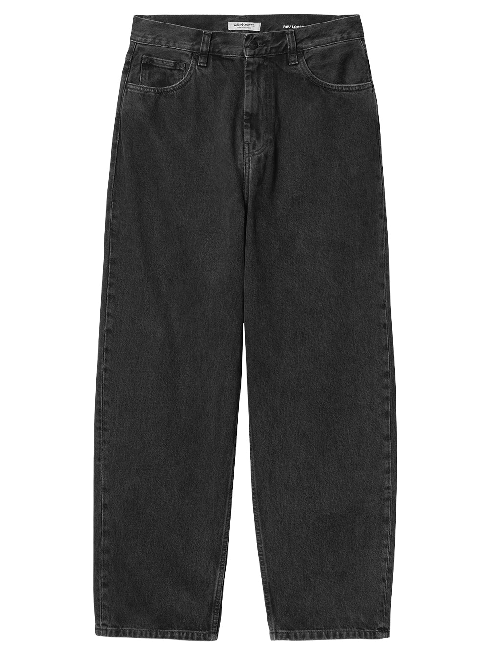 Carhartt/カーハート W BRANDON PANT I035892 CARHARTT WIP-W` BRANDON PANT-I035892 8906 BLACK STONE WASHED – La