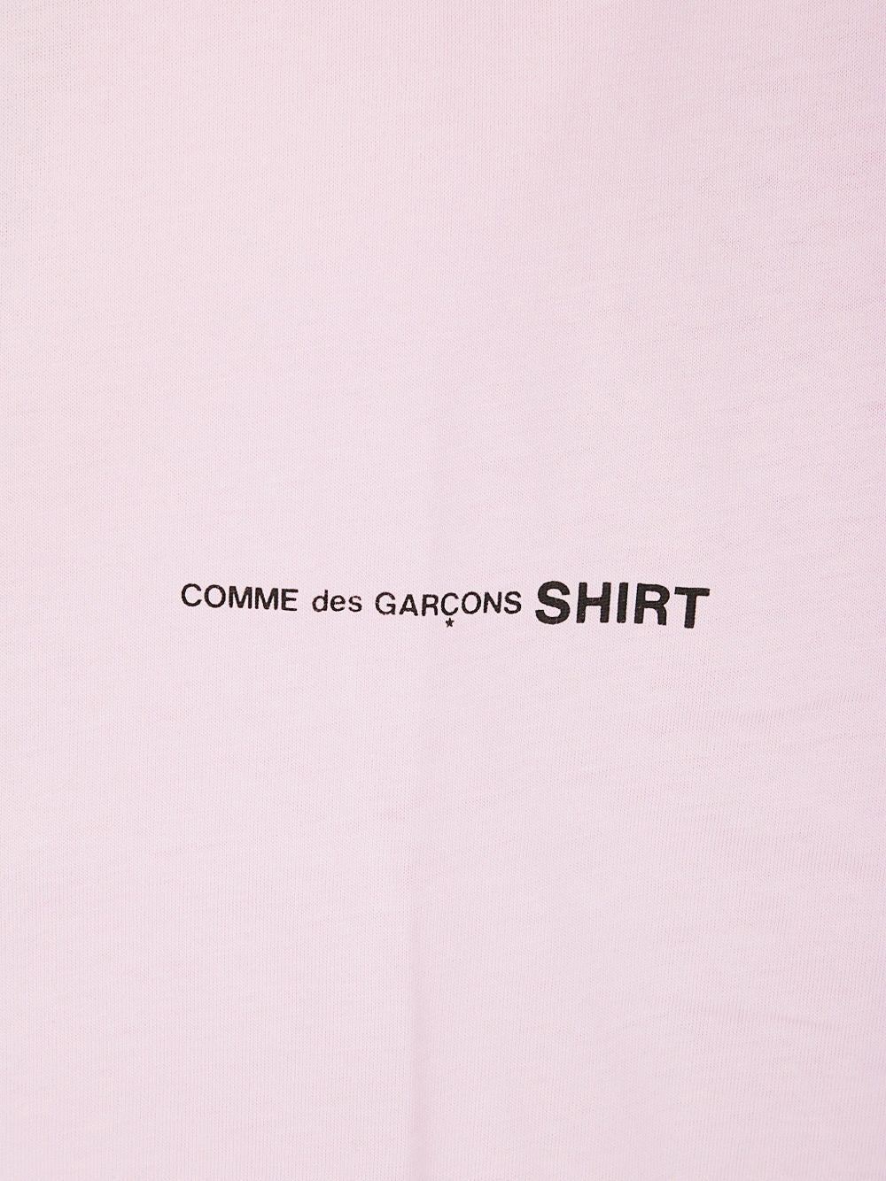 COMME DES GARÇONS-MENS T-SHIRT OVERSIZE-FO.T023.S25.3 3 PINK