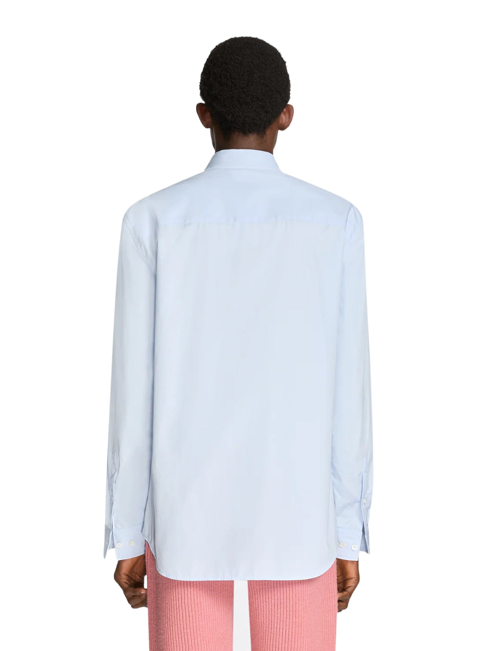 DRIES VAN NOTEN-CAPER 4314 M.W.SHIRT-020700.4314 514 LIGHT BLUE