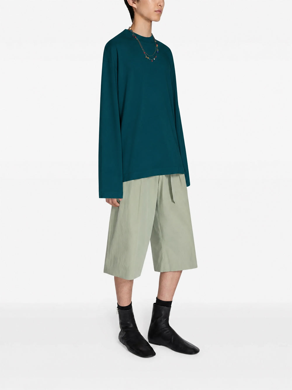 DRIES VAN NOTEN-HEGER 3600 M.K.LS.T-SHIRT-021103.3600 508 PETROL