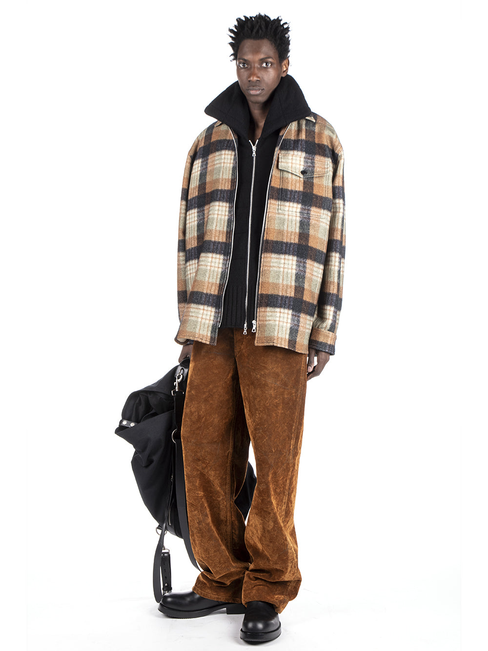 DRIES VAN NOTEN-PINE DENIM-252.020927.2392 105 UMBER