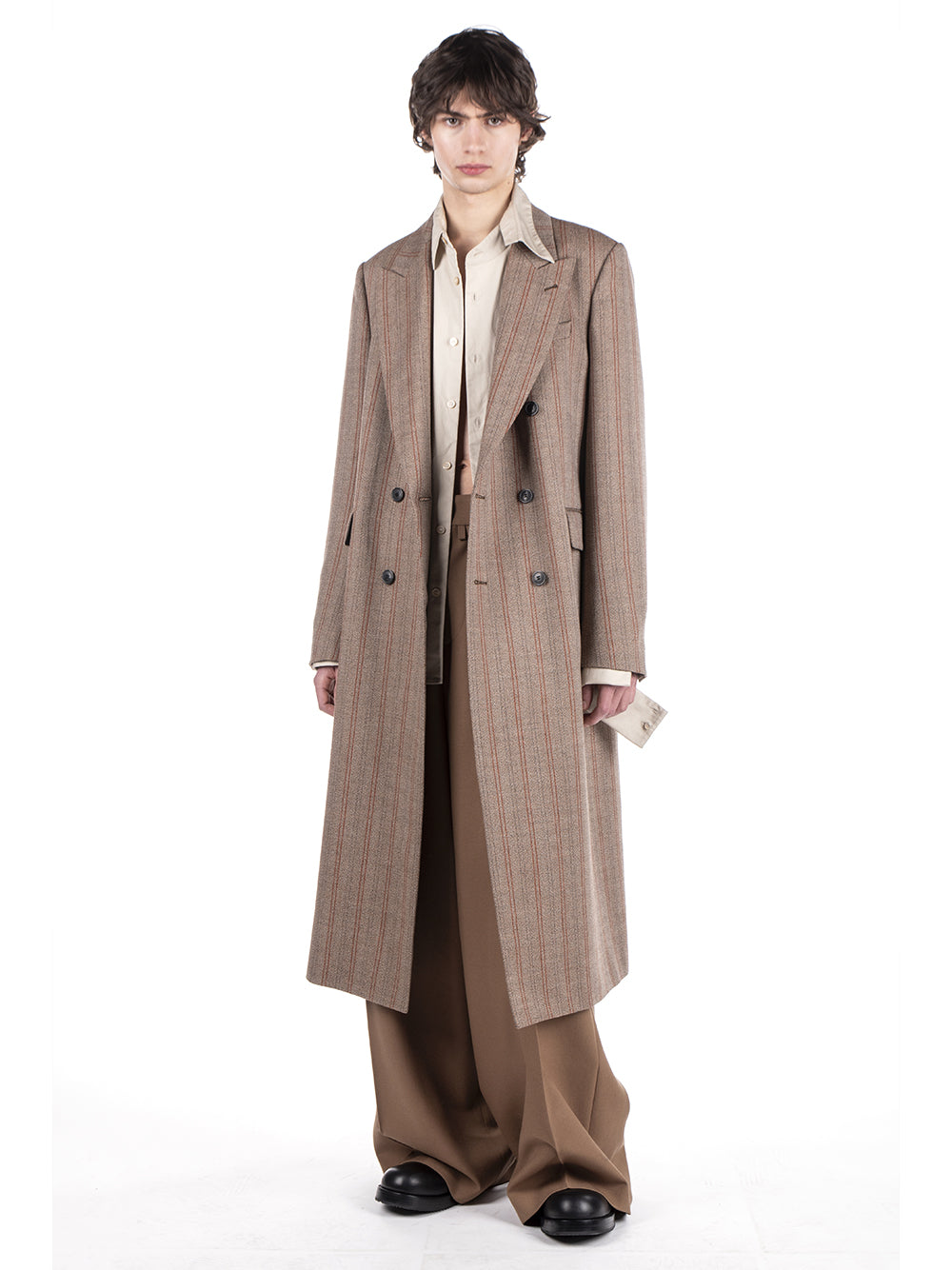 DRIES VAN NOTEN-RODGERS COAT-252.020241.2056 701 RUST