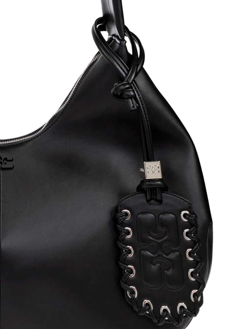 GANNI-BOU BAG HOBO MEDIUM-A6837 099 BLACK