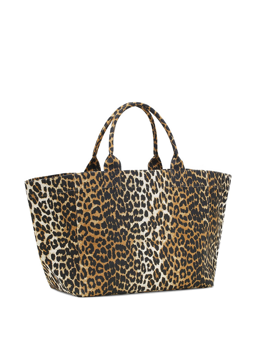 GANNI-SHOPPER XXL POCKET PRINT-A7161 LEOPARD 943