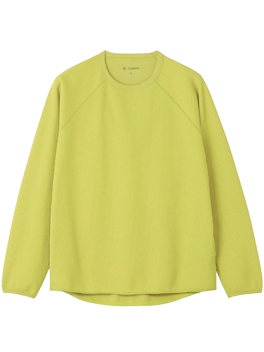 GOLDWIN-WAFFLE LIGHT L/S TSHIRT-GL45142 ICE GREEN