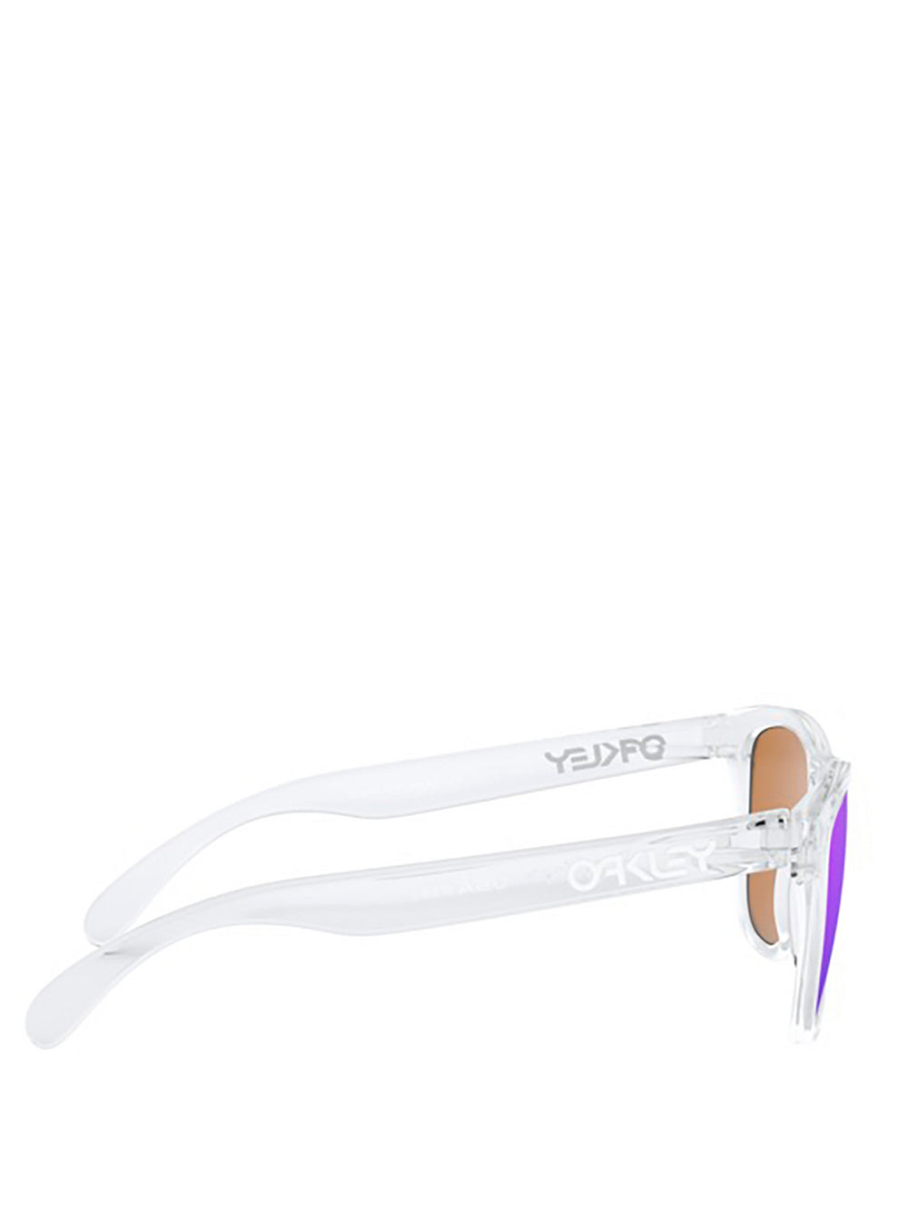 OAKLEY-FROGSKINS-OO9013 9013H7 POLISHED CLEAR/PRIZM VIOLET