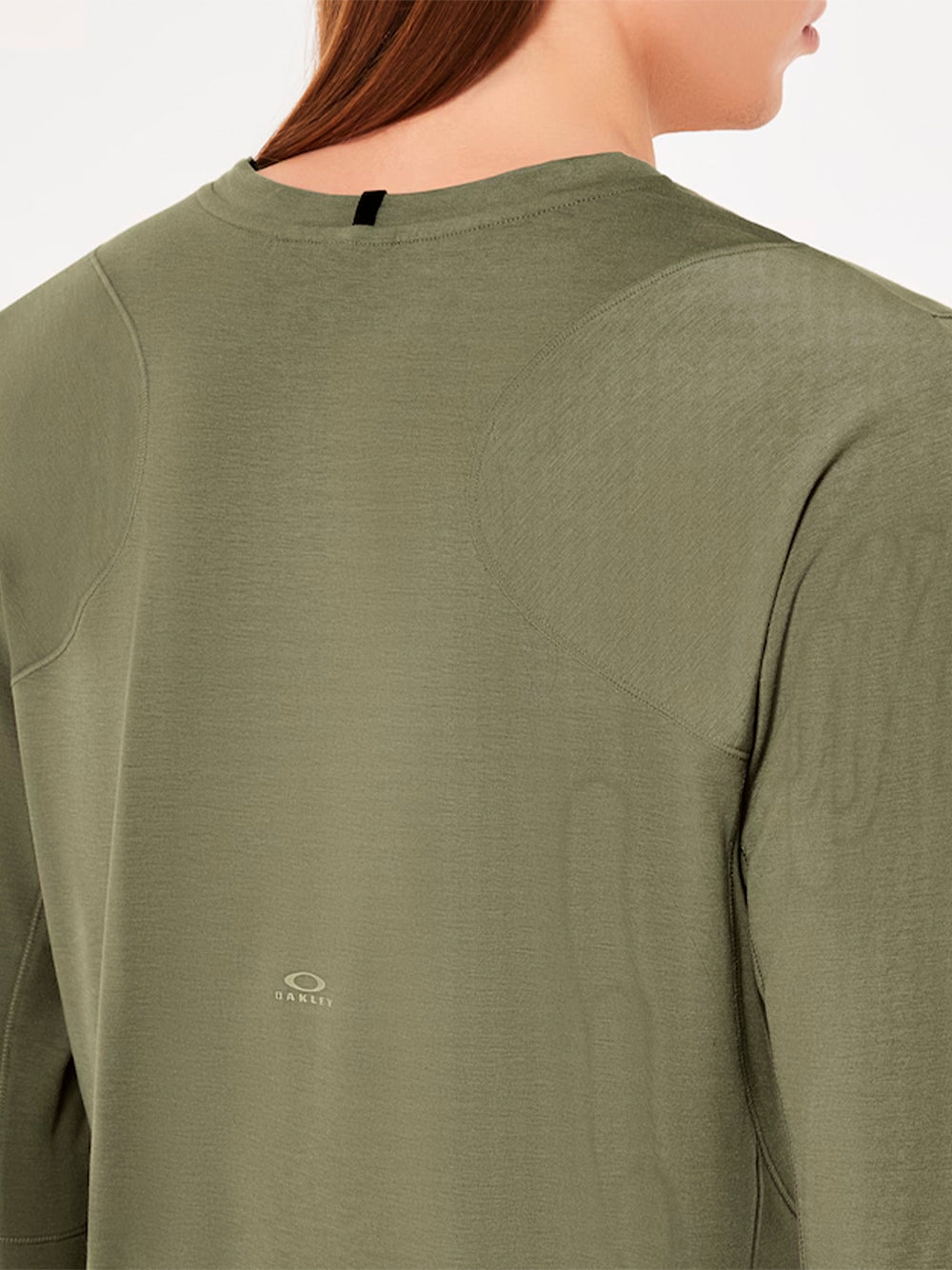 OAKLEY-LATITUDE FLIGHT SHELL TEE-FOA406824 7C9 BOULDER GREEN