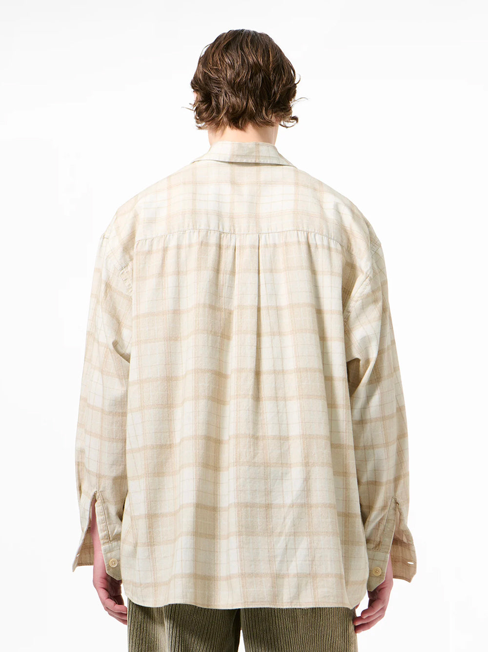 OUR LEGACY-BORROWED SHIRT-M4262BSC STELLA CHECK PRINT