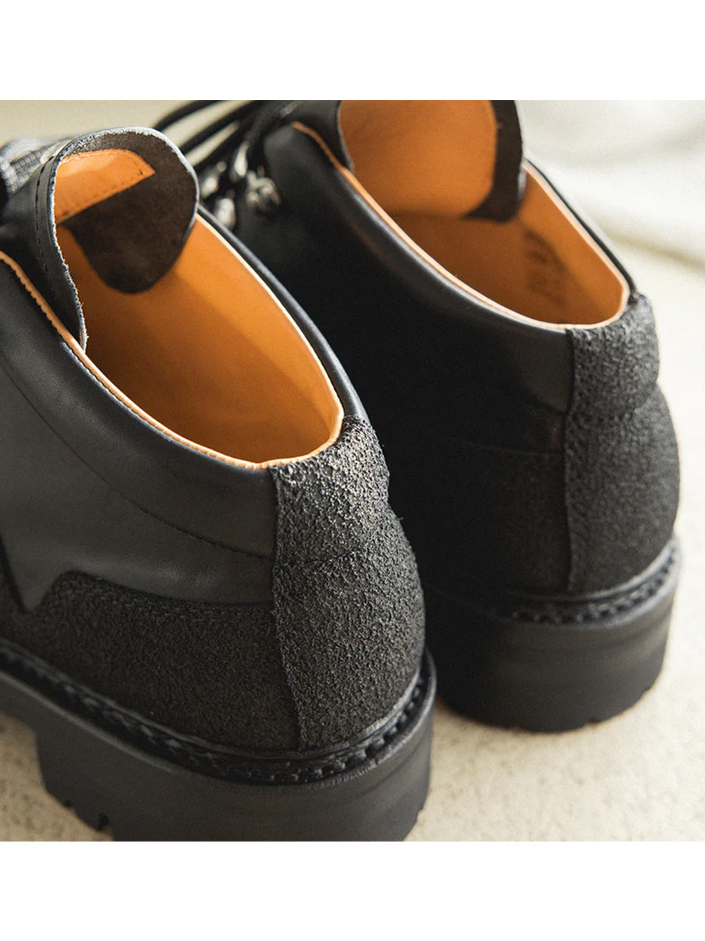 OUR LEGACY-QUEST BOOT-A4257QB BLACK TENSILE CATTLE HIDE