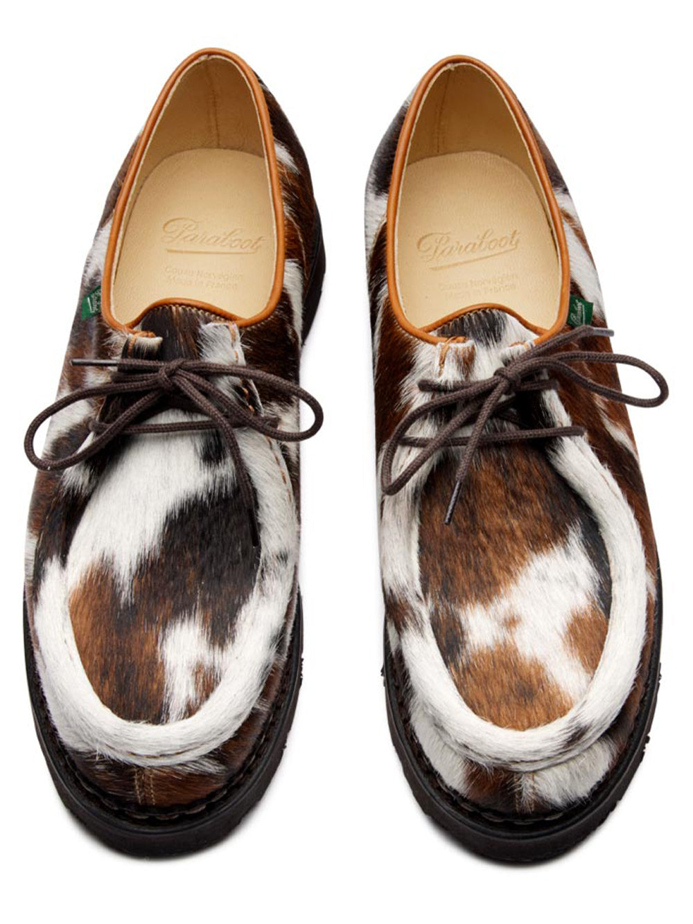 PARABOOT-MICHAEL MARCHE POILS VACHE-186663 MARRON