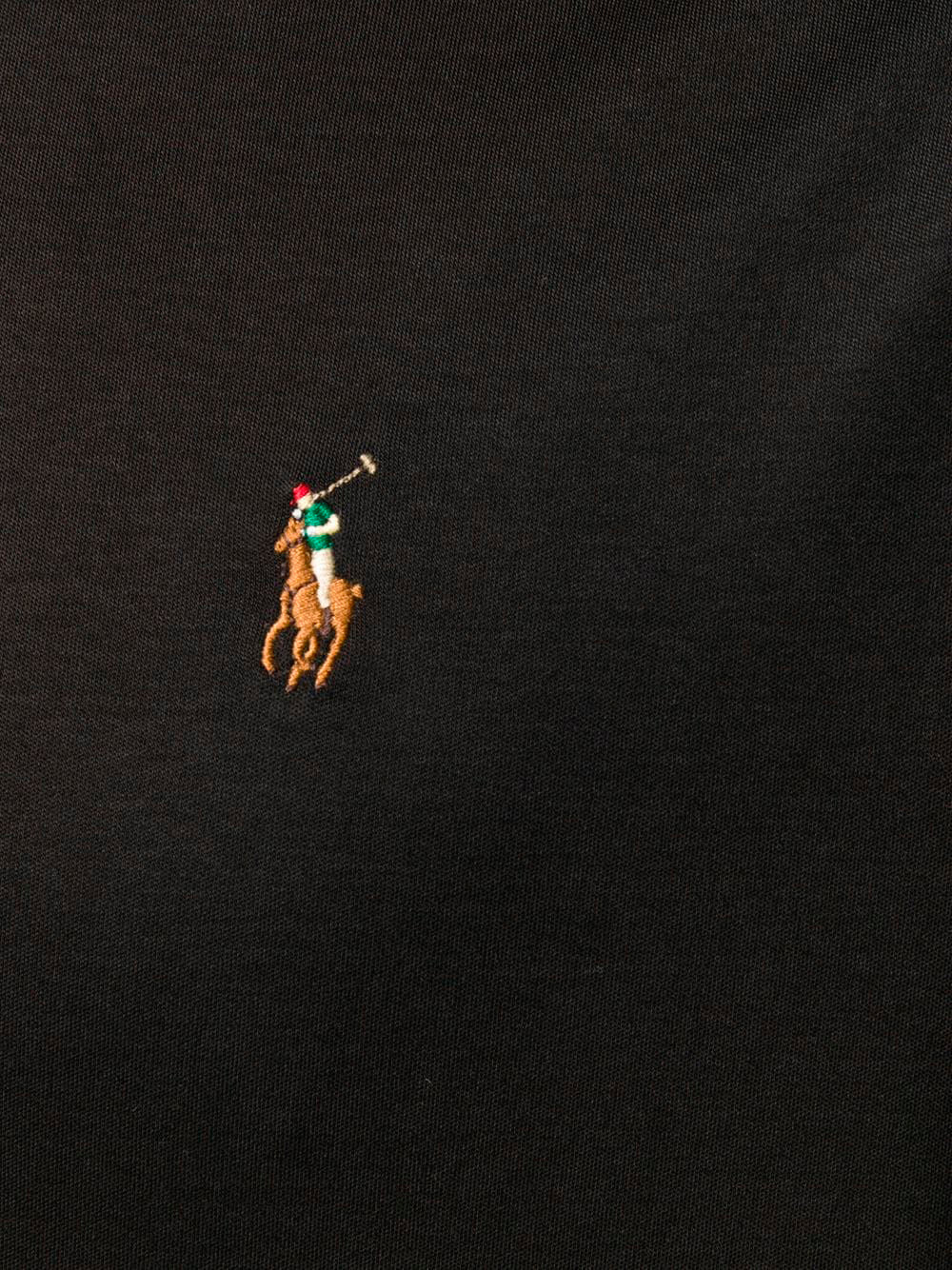 POLO RALPH LAUREN-CUSTOM SLIM FIT SOFT COTTON T-SHIRT-710740727001 BLACK