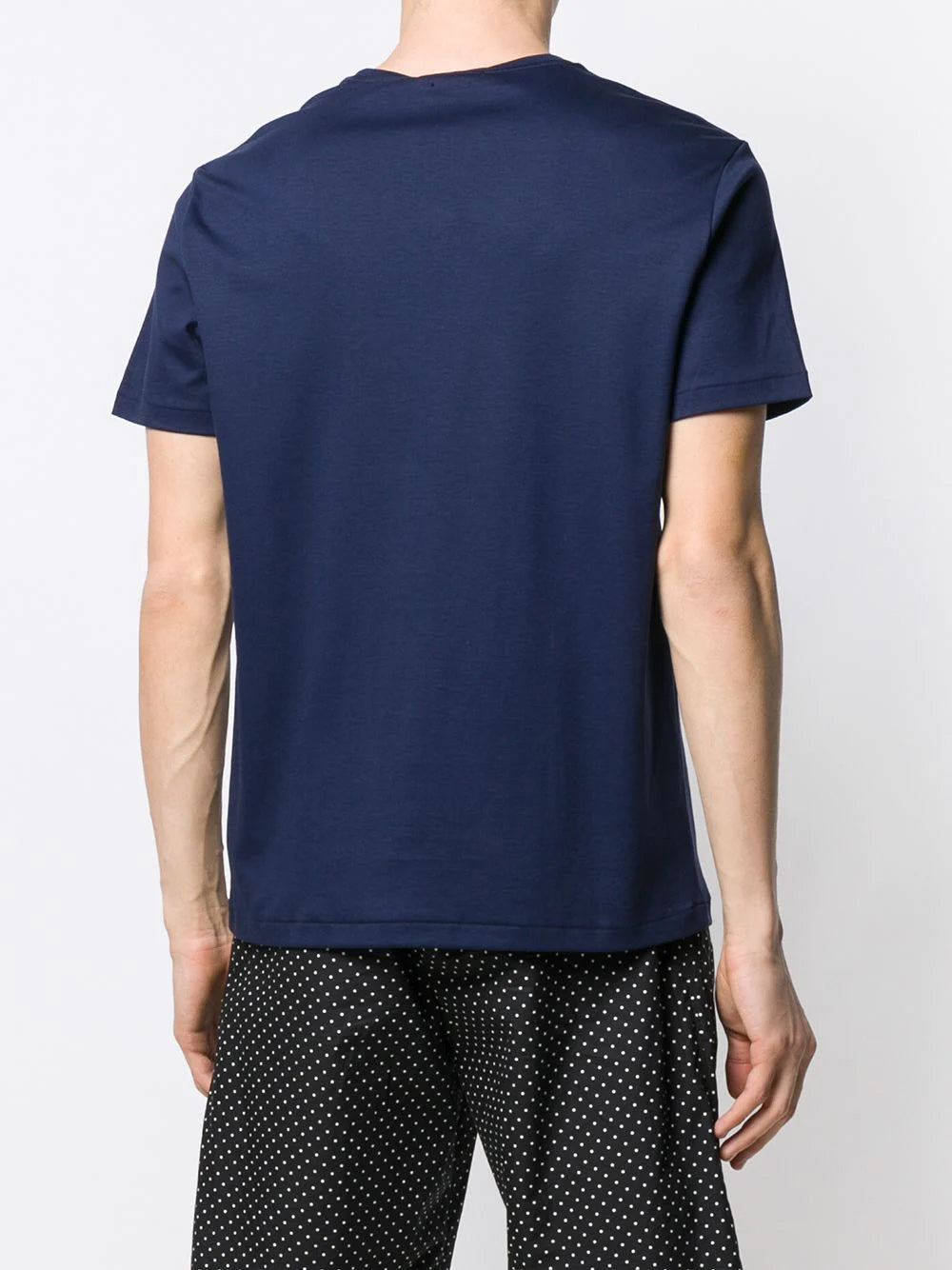 POLO RALPH LAUREN-CUSTOM SLIM FIT SOFT COTTON T-SHIRT-710740727003 NAVY