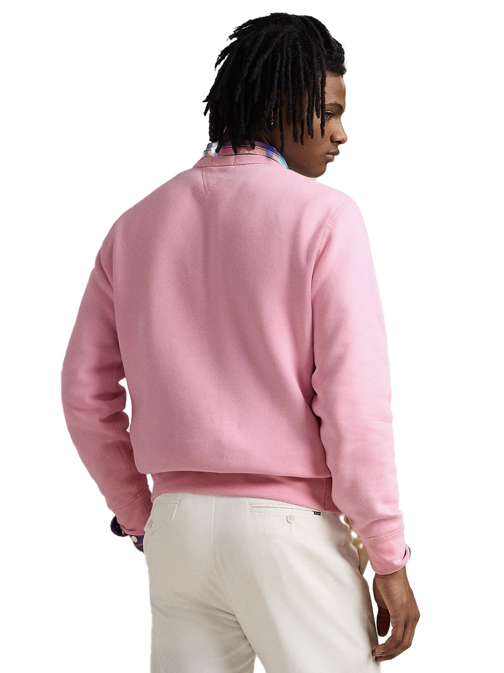 POLO RALPH LAUREN-THE RL FLEECE SWEATSHIRT-710766772063 CARAMEL PINK