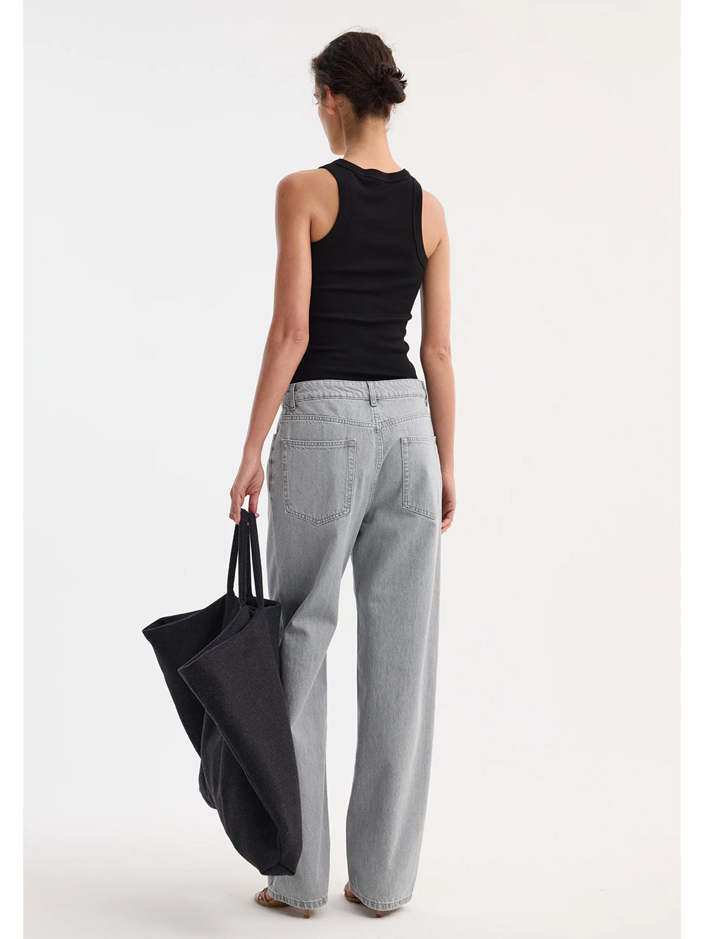 ROHE-RACERBACK MERINO JERSEY-416.20.219 001 BLACK