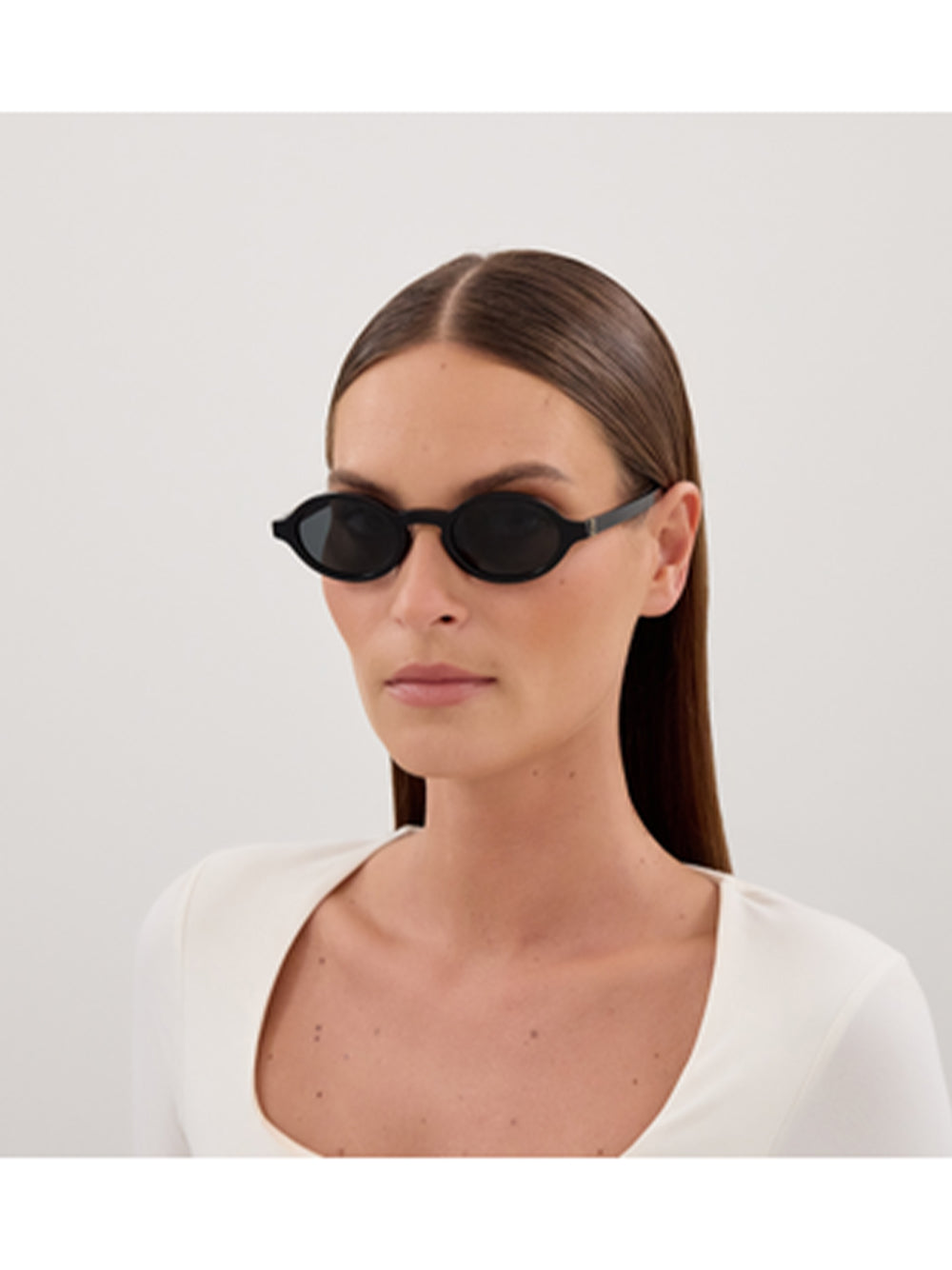 SAINT LAURENT-SL M161-SL M161.001 001 BLACK/BLACK