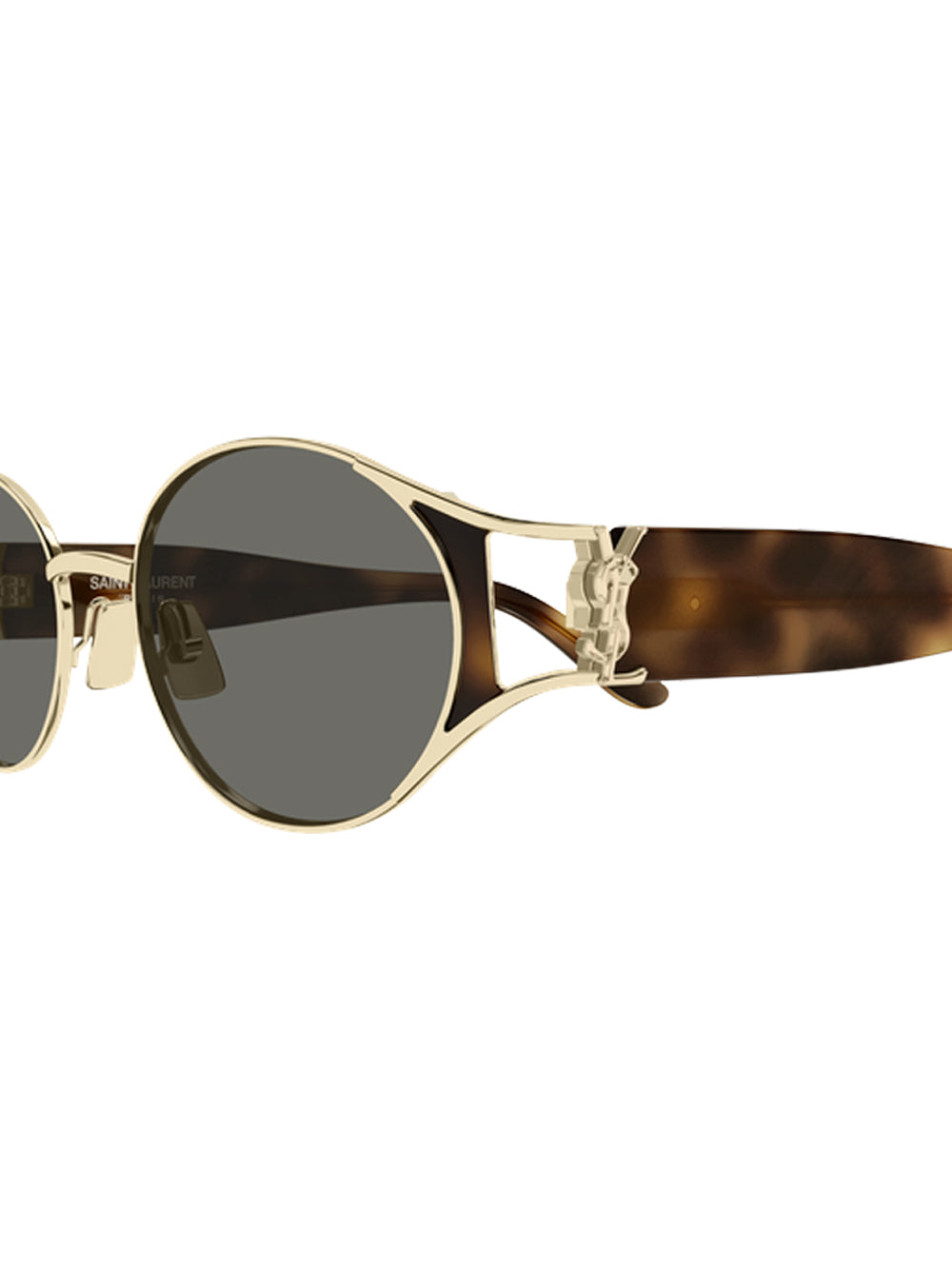 SAINT LAURENT-SL M919-SL M919.003 003 GOLD/HAVANA/GREY