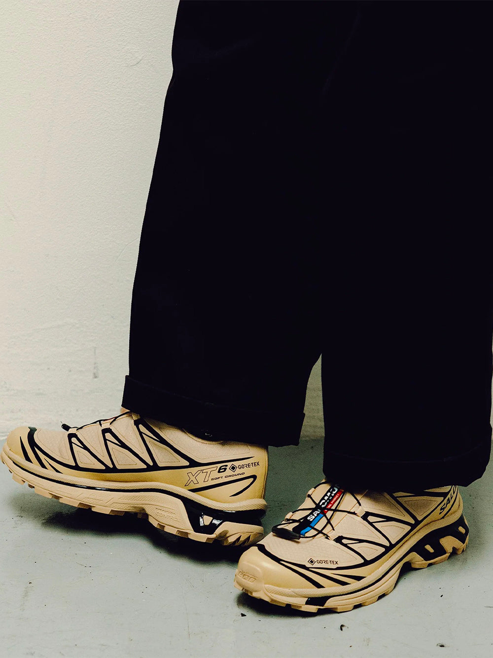 SALOMON-XT-6 GTX-L47445500 SAFARI/SAFARI/BLACK