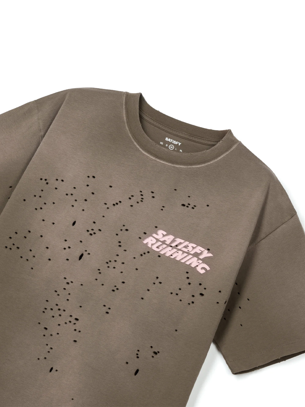 SATISFY-MOTHTECH T-SHIRT-11006.981E8 SUN BLEACHED RAIN DRUM
