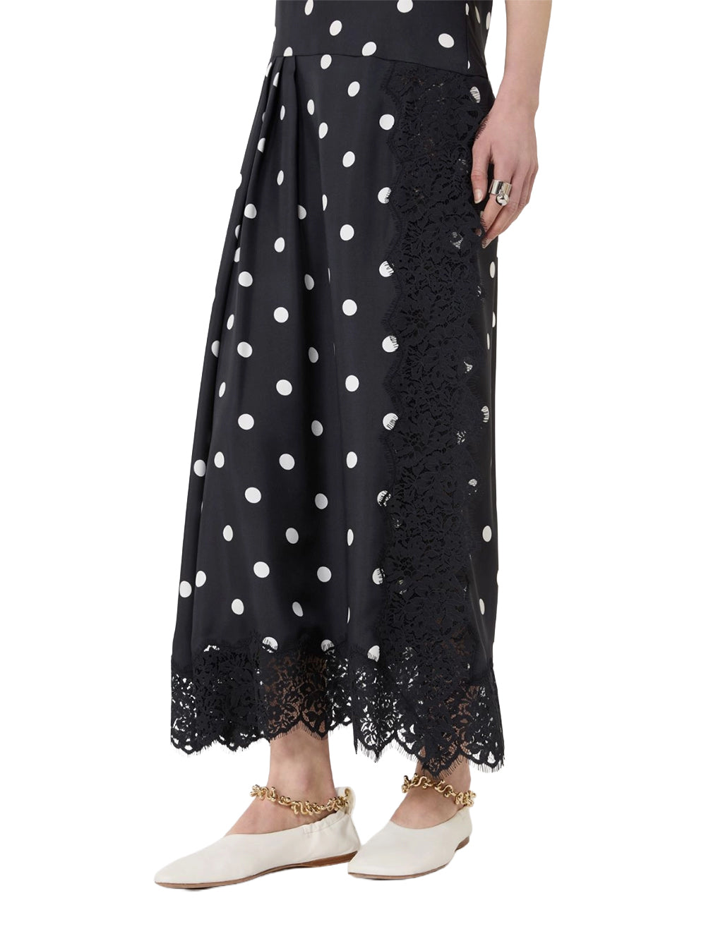 SPORTMAX-CAPO DRESS-2612221032600 003 NERO POIS