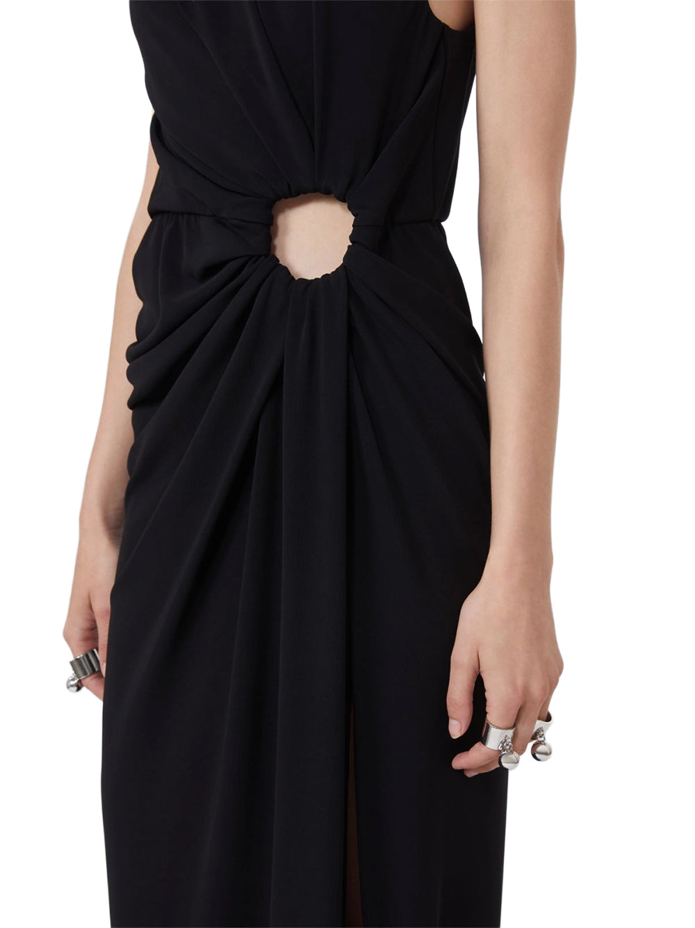SPORTMAX-SALETTA DRESS-2612621032600 001 NERO
