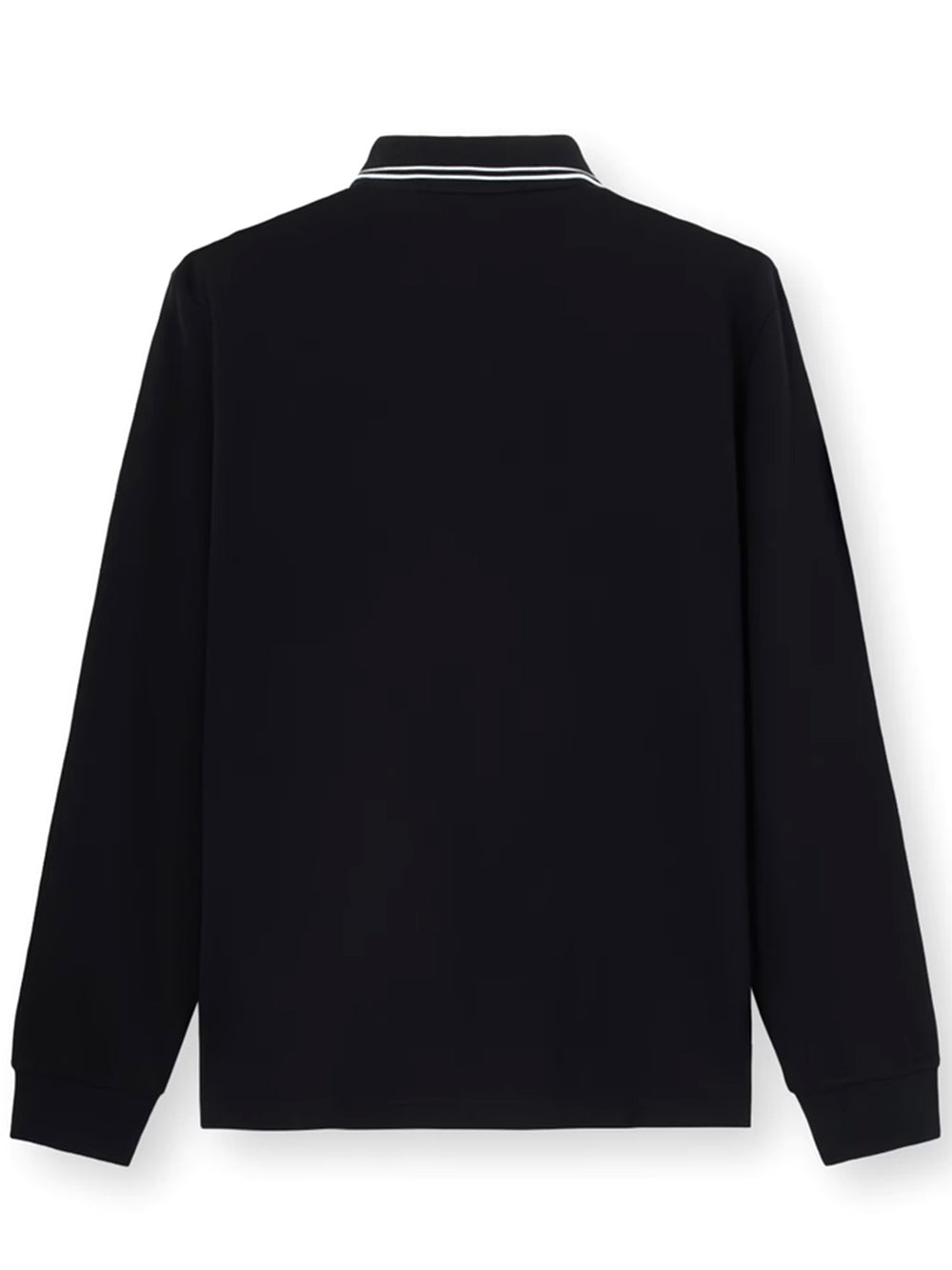 STONE ISLAND-POLO SHIRT M/LUNGA SLIM FIT-L2S152200012S0018 V0029 BLACK