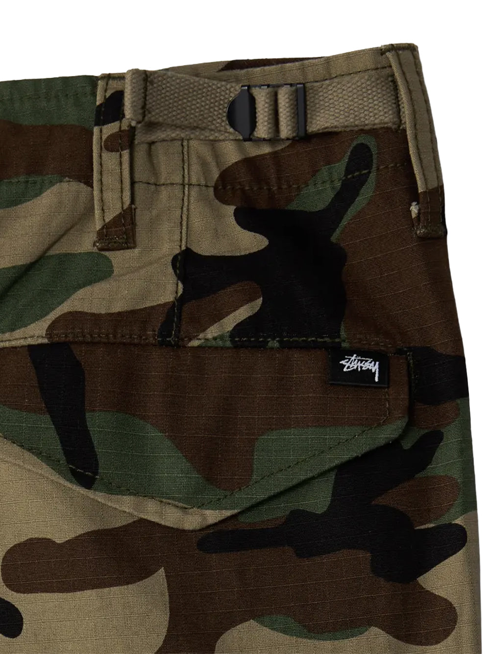STUSSY-CARGO PANT-116715 0423 WOODLAND CAMO
