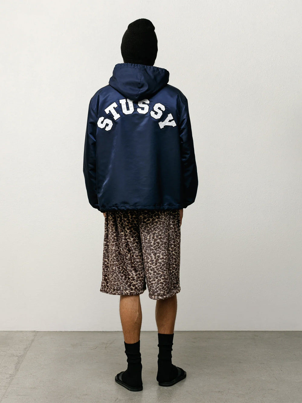 STUSSY-PILE LEOPARD SHORT-112344 923 LEOPARD