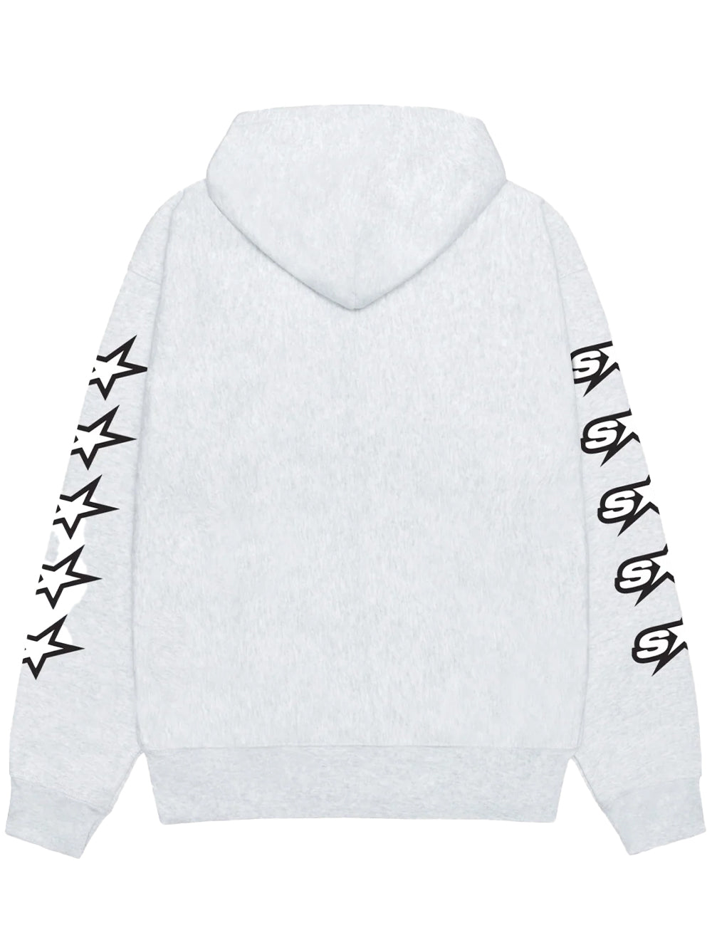 STUSSY-SPEEDWAY ZIP HOOD-1975123 0062 ASH HEATHER