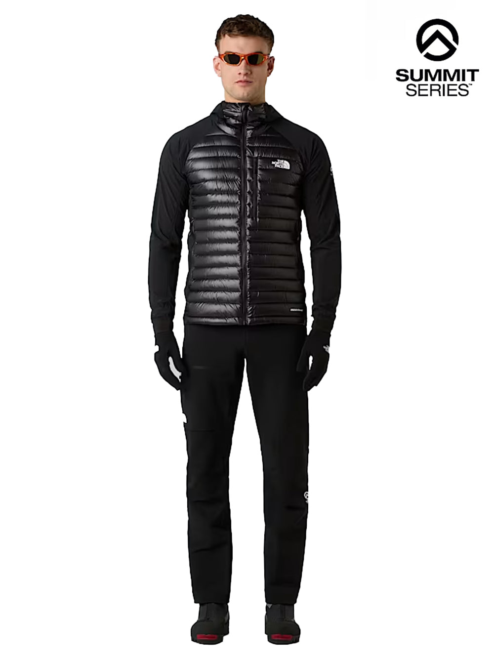 THE NORTH FACE SUMMIT SERIES-M BREITHORN LT HYB HOODIE-NF0A8C8YJK31 TNF BLACK