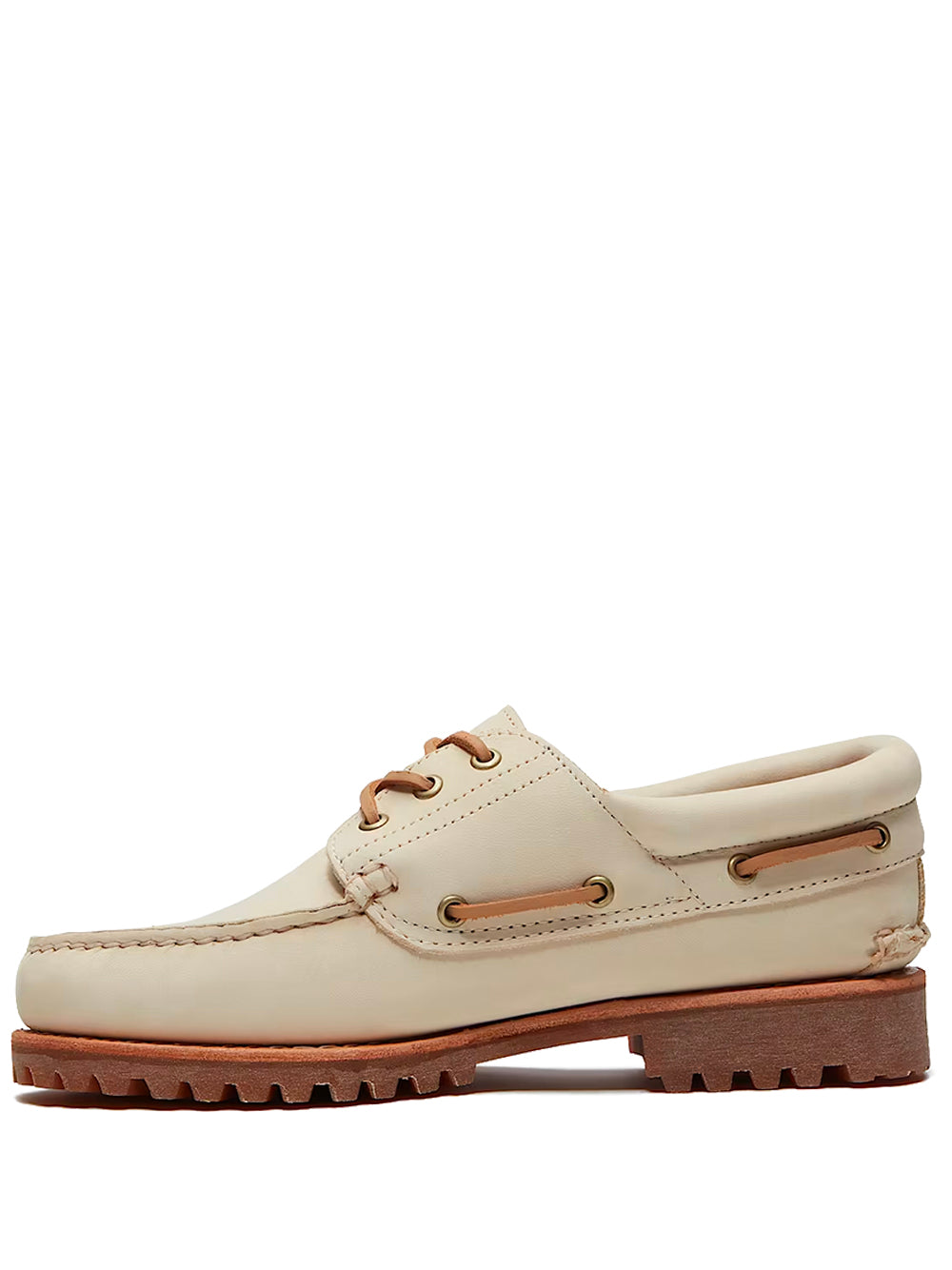 TIMBERLAND-AUTHENTIC BOAT SHOE-TB0A2PDQEN71 LT BEI NUBUCK