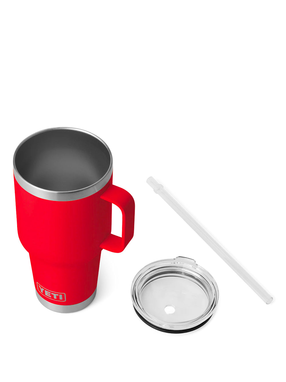 YETI-RAMBLER 35 OZ STRAW MUG-70000003652 RESCUE RED