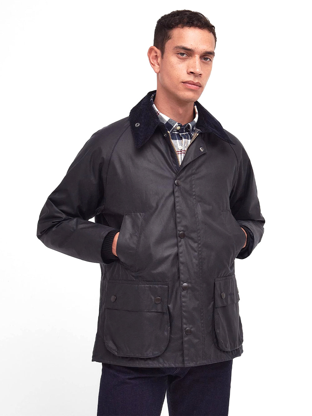 BARBOUR-BEDALE WAX JACKET-MWX0018 NY91 NAVY