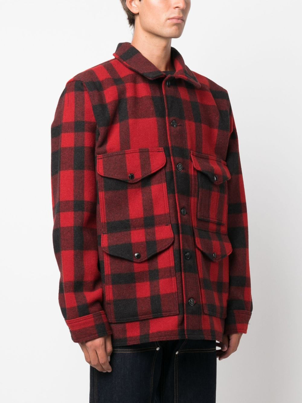 FILSON-MACKINAW CRUISER-FMCPS0015 645 RED BLACK PLAID