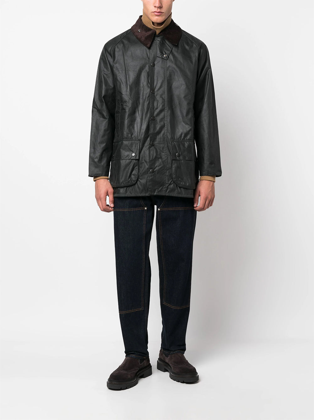 BARBOUR-BEAUFORT WAX JACKET-MWX0017 SG91 SAGE